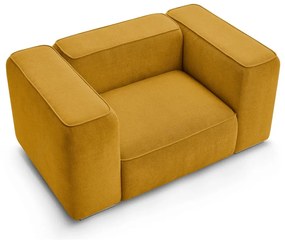 Okrovožlté kreslo Zephyr – Bobochic Paris