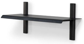 Čierna kovová polica 60 cm Hola – Spinder Design
