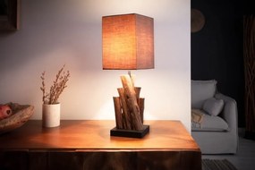Hnedá stolová lampa Pure Nature 45cm »
