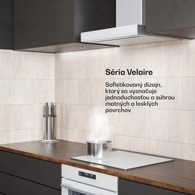 Klarstein Velaire digestor, Elegantný, minimalistický, výkonný, Energetická trieda A++, 600 m³/h, 60 cm