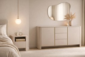 Nočný stolík Sorrenti 58 cm - kašmírová