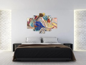 Obraz -  Vasily Kandinsky, Improvisation No. 30 (Cannons), reprodukcia (150x105 cm)