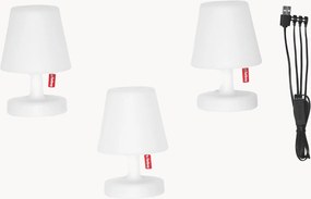 Stmievateľné prenosné exteriérové stolové lampy Edison the Mini, 3 ks