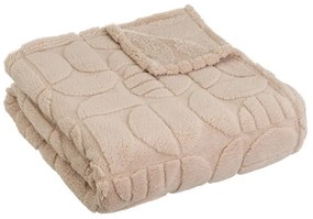 Svetlohnedá deka z mikroplyšu 130x160 cm Mid Century – Casa Selección