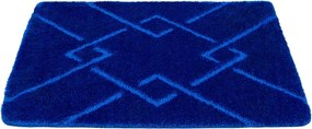 Kúpeľňový koberček MORENO modrý