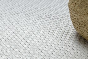 Dywany Łuszczów Kusový koberec Timo 6272 White – na von aj na doma - 80x150 cm