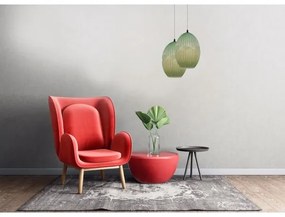 Klausen 111031 - Luster na lanku ELLIPTIC 1xE27/11W/230V zelená