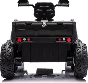 LEAN CARS Štvorkolka na batérie ATV 6 kolies s prívesom JC606 24V 4x4 zelená
