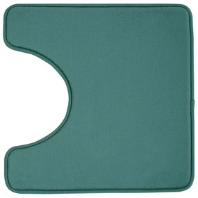 Zelené WC kúpeľňové predložky v súprave 2 ks z pamäťovej peny 50x80 cm Anti–Bacterial – Catherine Lansfield