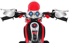 Ramiz Chopper NightBike Červená