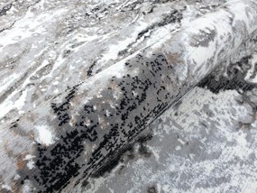 DC Koberec Exclusive 100 sivá čierna Rozmer: 240×330 cm