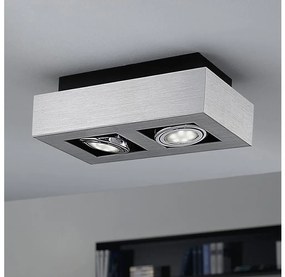 Eglo 91353 - LED Bodové svietidlo LOKE 1 2xGU10-LED/5W/230V