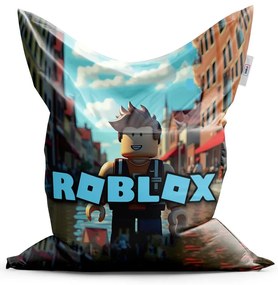 Sablio Sedací vak ROBLOX Mesto - 200x140 cm