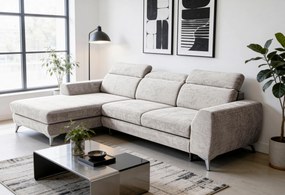 XXXLutz ROHOVÁ SEDAČKA, textil, piesková MID.YOU - Sedačky - 000694011007