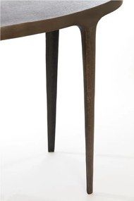 Kovové okrúhle odkladacie stolíky v súprave 2 ks 33x70 cm Arica – Light &amp; Living