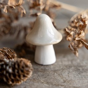 Storefactory Jesenná dekorácia Huba Bosten Beige 6 cm