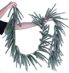 Garland Pine Tree 200x10x10cm frosted