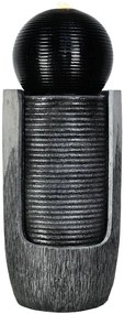 Záhradná fontána BestBerg EF-14 / polyresin / 36 x 36 x 88 cm