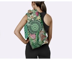 Zelená rýchloschnúca plážová osuška 50x100 cm – HIP