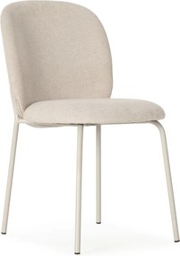 Krémové jedálenské stoličky v súprave 4 ks Daia – Marckeric