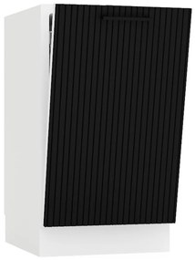 Dvierka na umývačku Kate 45pz čierny hrášok