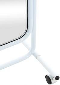 Stojace zrkadlo Medusa 317223 - 166x48x45 cm - Biela