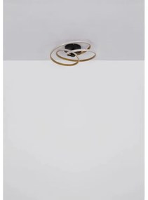 Globo 67183-40G - LED Prisadený luster GLYXAR LED/40W/230V zlatá/čierna