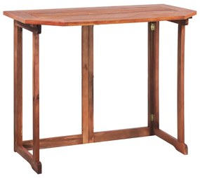 vidaXL Bistro stolík 90x50x75 cm, akáciový masív