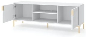 Televízny stolík FLOP biely