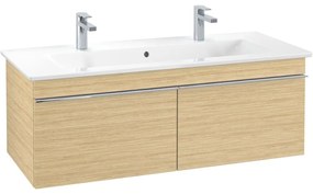 VILLEROY &amp; BOCH Venticello závesná skrinka pod umývadlo, 2 zásuvky, 1153 x 502 x 420 mm, Nordic Oak, A93801VJ