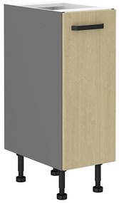 Kuchynská skrinka SCANDI jedľa/antracitová 30d cargo bb