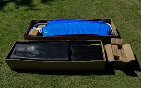 Aga SPORT PRO trampolína 366 cm Blue