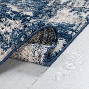 Modrý okrúhly koberec ø 160 cm Cocktail Wonderlust - Flair Rugs