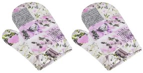 Bellatex Kuchynská chňapka Patchwork sivá, 28 x 18 cm, 2 ks