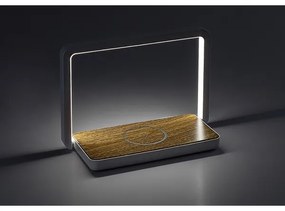 Rabalux 76005 - LED Stolná lampa s bezdrôtovou nabíjačkou BULDUS LED/4W/5V