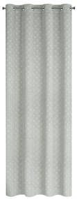 ZATEMŇOVACÍ ZÁVES NA KRÚŽKOCH JULIA 140X250 CM STRIEBORNÁ