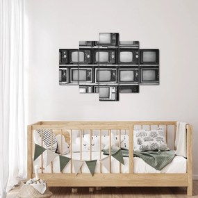 Obraz - Retro televízie (150x105 cm)