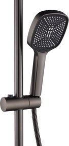 Rea Argus, sprchový set s vaňovou výlevkou, grafitová, REA-P6535