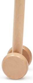 Baby Mix Hobby kôň so zvukom a kolieskami Rosieružový, 95 x 23 x 23 cm
