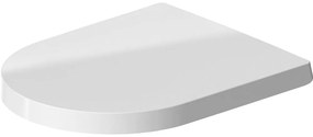 DURAVIT ME by Starck WC sedátko so sklápacou automatikou - Softclose, odnímateľné, tvrdé z Duroplastu, biela, 0020090000