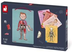 Janod - Magnetická skladačka BODYMAGNET ľudské telo