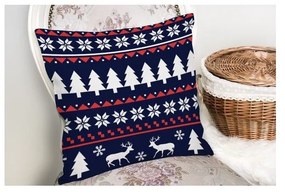 Textilná obliečka na vankúš s vianočným motívom 43x43 cm - Mila Home