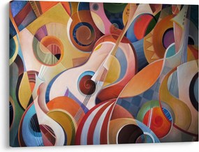 Obraz - Hudobný abstrakt (70x50 cm)