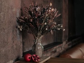 Sklenená váza Molla, 20 cm