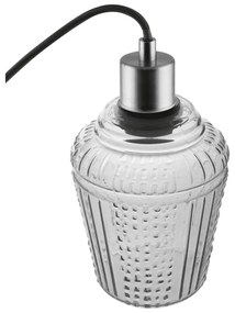 LEDVANCE Závesné osvetlenie VINTAGE JAR, 1xE27, 60W, dymové sklo