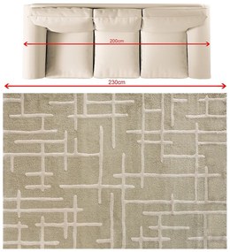 Koberec Novira olive 160x230 cm