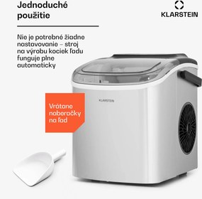 Klarstein Caldwell, výrobník ľadu, 12 kg/24 h, nádrž 1,3 l
