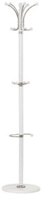 Stojanový vešiak 185x38 cm biela