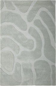 Bloomingville Vlnený koberec Darlington Green 200 × 130 cm