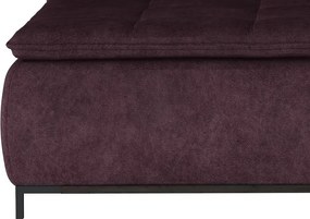 Rozkladacia pohovka Sweet, tmavofialová látka